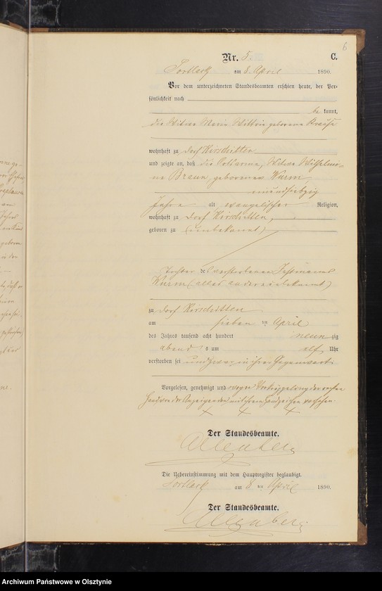 image.from.unit.number "Sterbe-Neben-Register Nr 1 - 10"