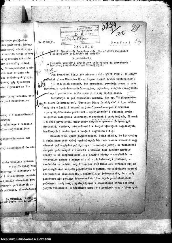 Obraz 17 z jednostki "[Okólniki ministra]"