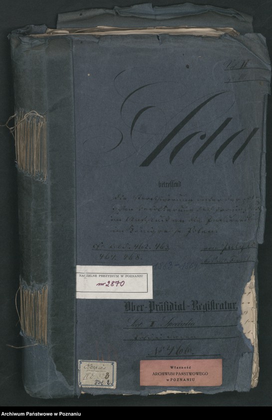 image.from.unit.number "Die Verschwörung unter der polnischen Bevölkerung der Provinz Posen /Poznań/ im Anschluss an die Insurrektion im Königreiche Polen."