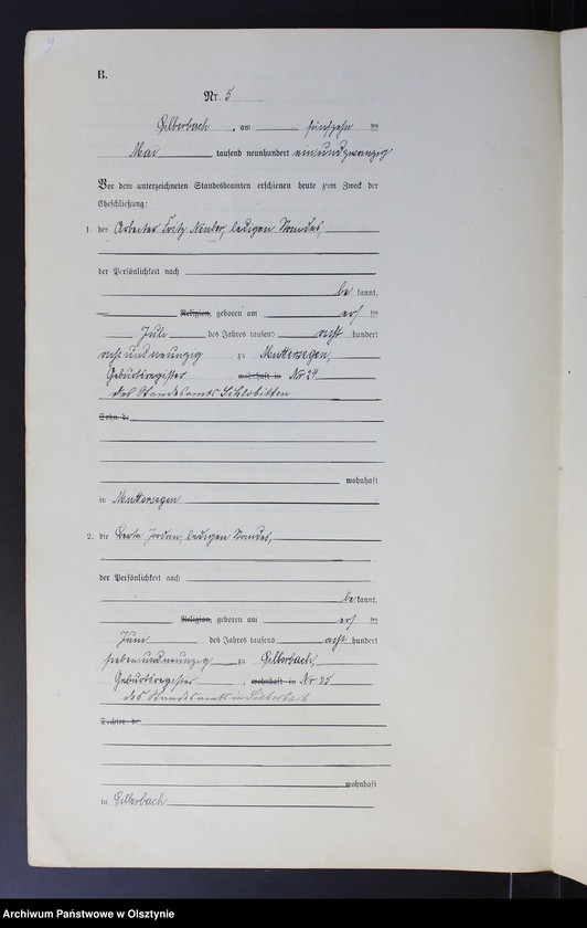 image.from.unit.number "Heirats-Neben-Register Nr 1 - 20"
