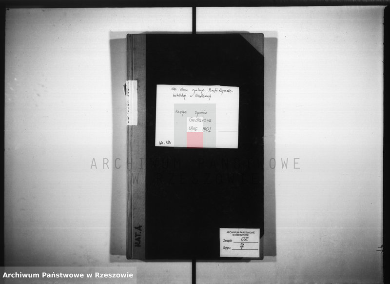 image.from.unit.number "Księga zgonów - Giedlarowa"