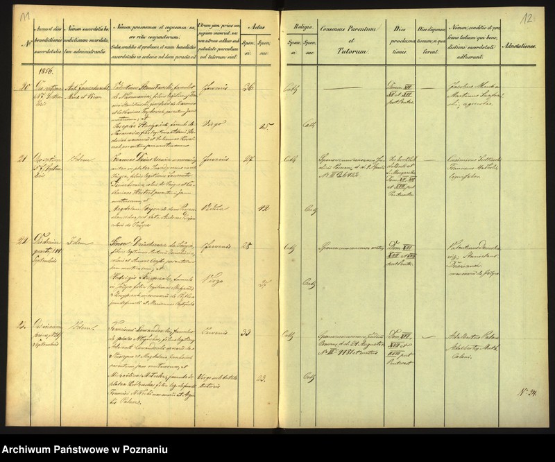 Obraz 9 z jednostki "Księga małżeństw"