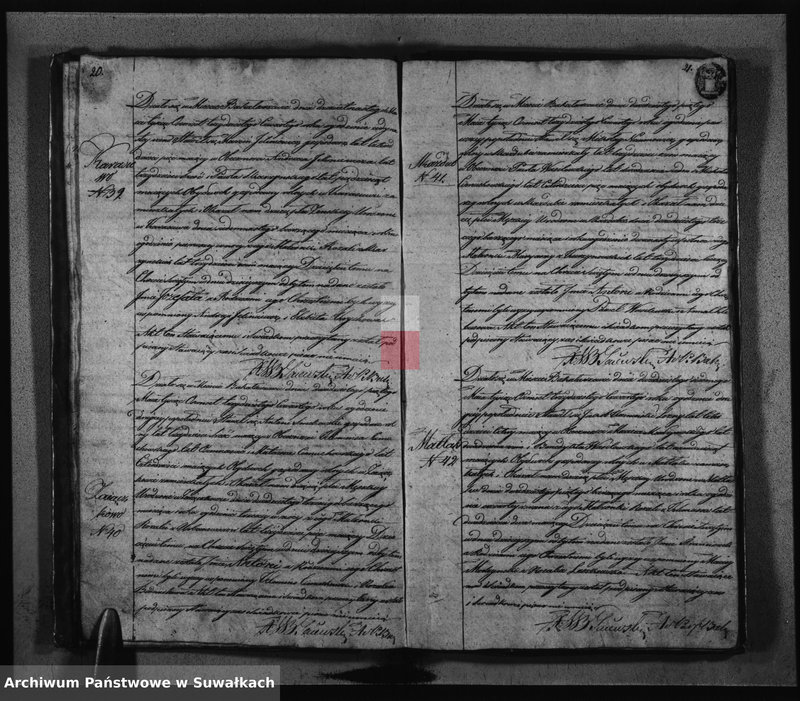 image.from.unit.number "Księga Duplikat Urodzonych, Zaślubionych Umarłych z roku 1834 Parafij Bakałarzewskiey Przeznaczona do Archiwum Hipotecznego Powiatu Dąbrowskiego"