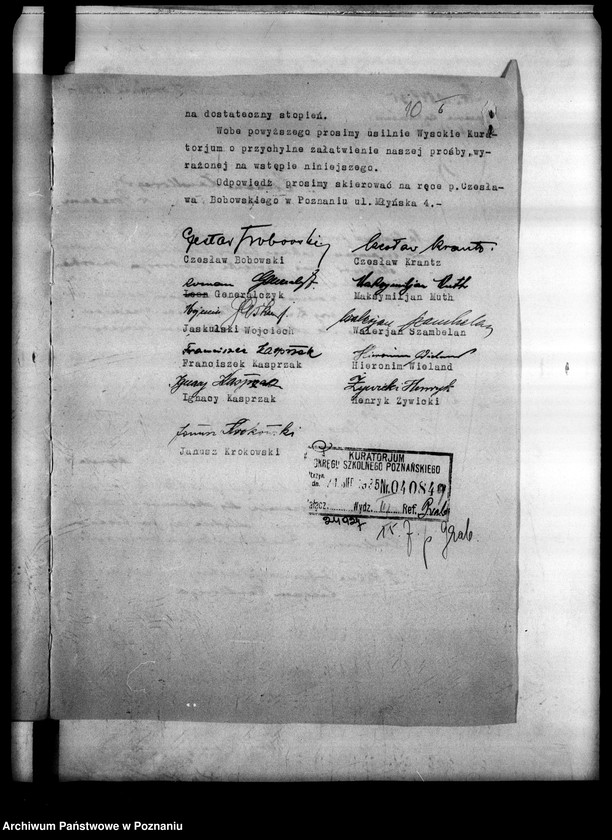 Obraz 13 z jednostki "Liceum Handlowe Koedukacyjne Izby Przemysłowo-Handlowej- Poznań [lista abiturientów i eksternistów]"