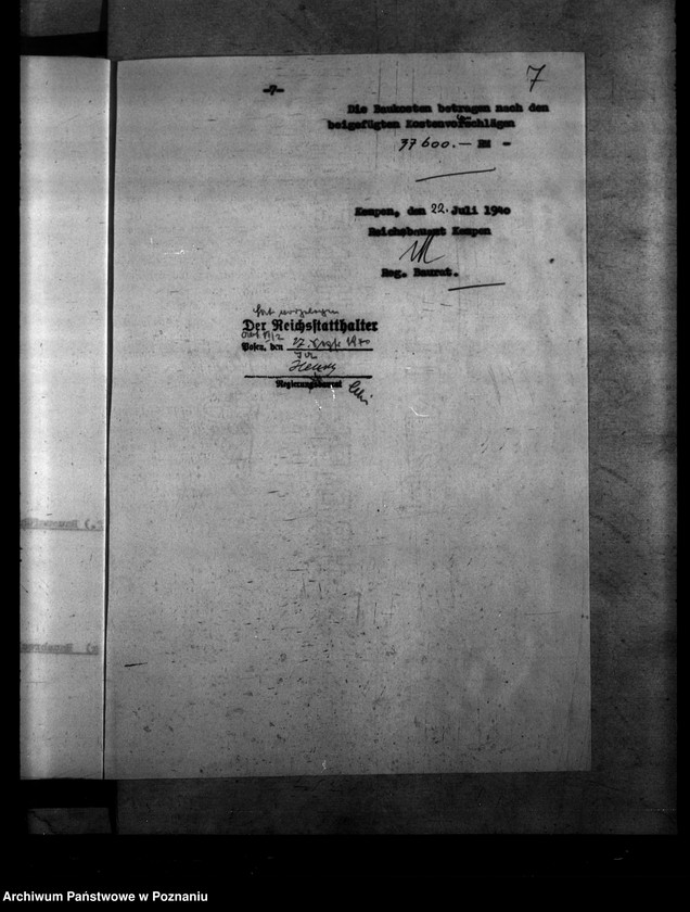 Obraz 11 z jednostki "Wyjaśnienia do projektu budowy bramy, piwnicy na ziemniaki i kościoła w więzieniu w Sieradzu"