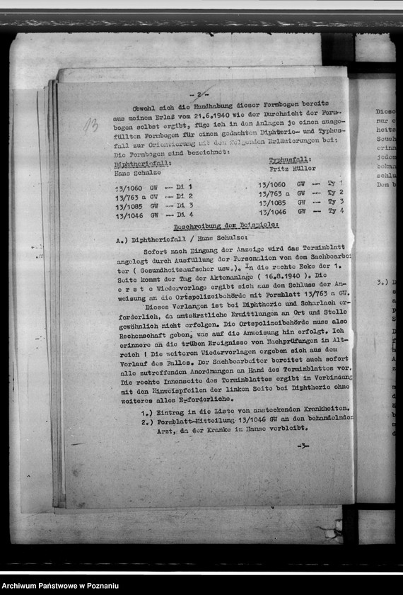 Obraz 17 z jednostki "Hygienische Verhältnisse der Ansiedlungsdörfer für Umsiedler aus Galizien. Bekämpfung der Tuberkulose"