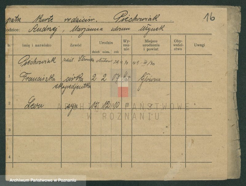 Obraz 16 z jednostki "Piechowiak - Piecznik"