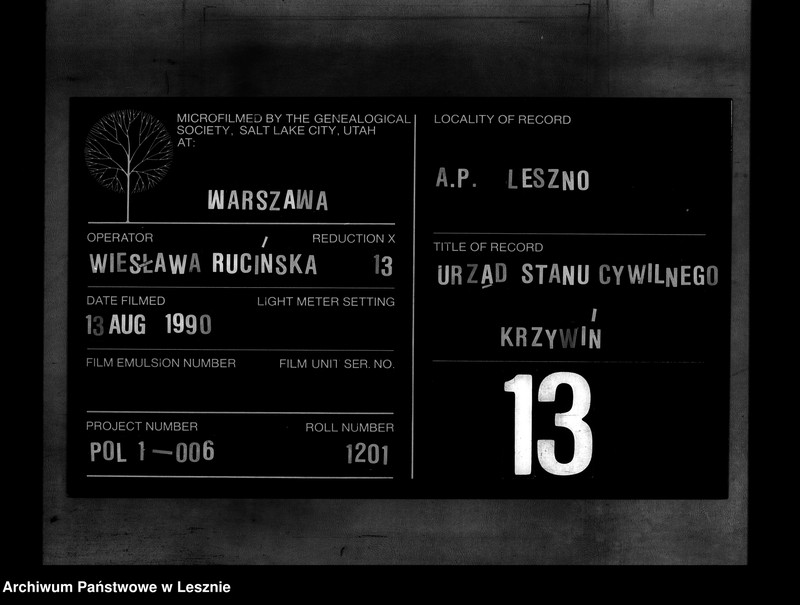 Obraz 1 z jednostki "[Księga urodzeń - miasto]"