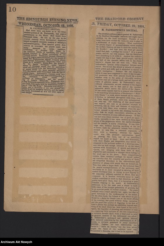 image.from.unit.number "Wycinki prasowe dotyczące działalności muzycznej"