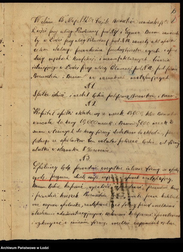 Obraz 8 z jednostki "Frania Bornstein i Szymon Baum – konfekcja męska i sprzedaż garderoby"