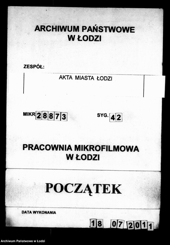 Obraz 1 z jednostki "Akta tyczące się rachunków i wszelkich korespondencji cechu piekarskiego"