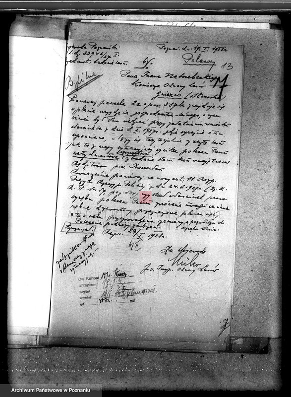 Obraz 17 z jednostki "Majętność leśna Będziłowo powiat inowrocławski"