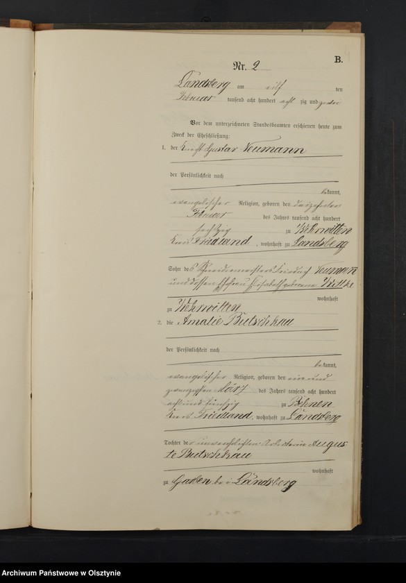image.from.unit.number "Heiraths-Neben-Register Nr 1 - 21"