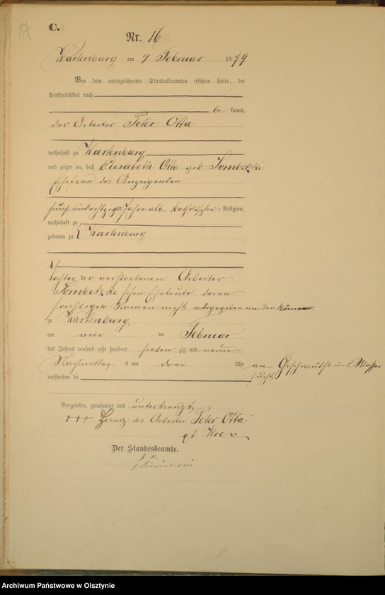 image.from.unit.number "Sterbe-Haupt-Register Nr 1 - 126"