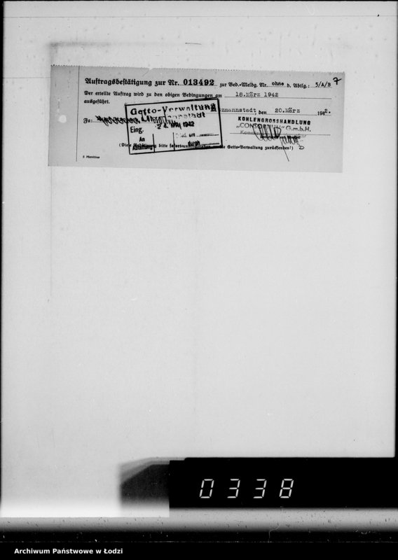 Obraz 11 z jednostki "Aufträge, [Lieferscheinen und Rechnungen] 13491-13540"