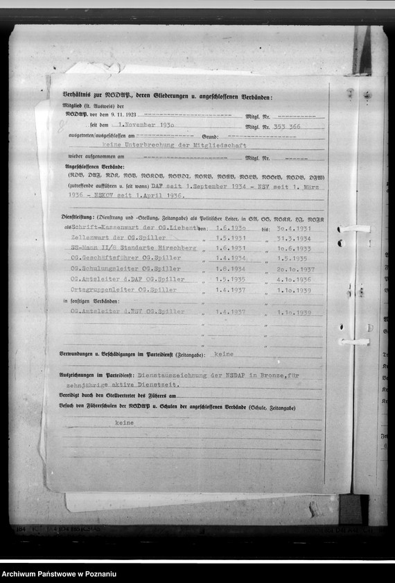 Obraz 12 z jednostki "Ludwig, Willi - komisarz obwodowy"