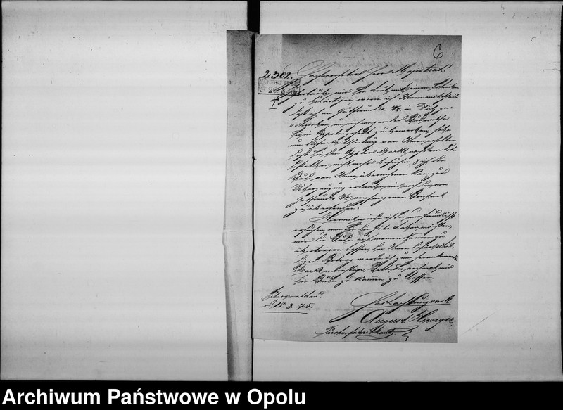 Obraz 10 z jednostki "Acta des Magistrats zu Oppeln betreffend die Regulirung der Jahrmarkt Bauden. Vol. I"
