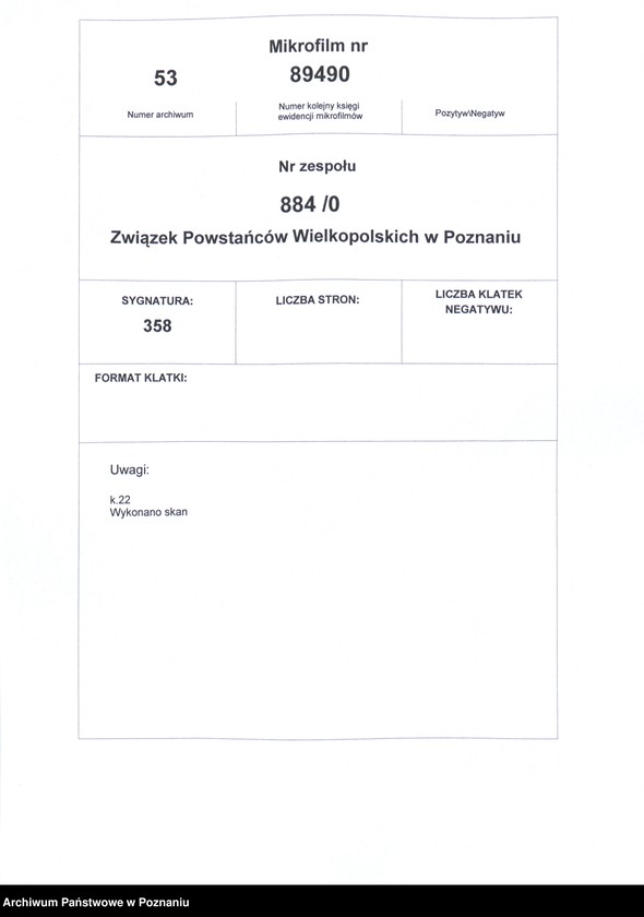 Obraz 2 z jednostki "Zduny, powiat Krotoszyn - akta koła."