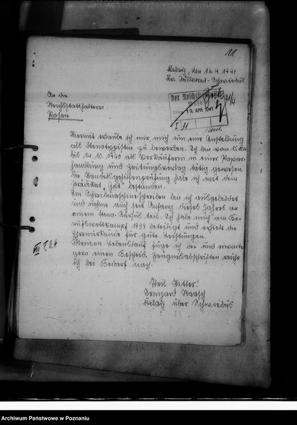 Obraz 15 z jednostki "Bewerbungen um Anstellung"