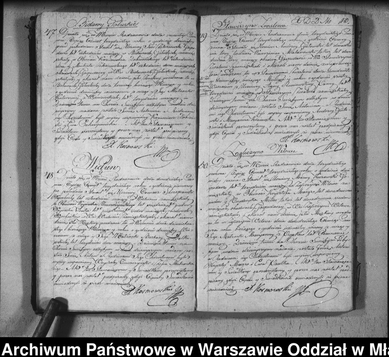 image.from.unit.number "Akta urodzeń, małżeństw i zgonów"