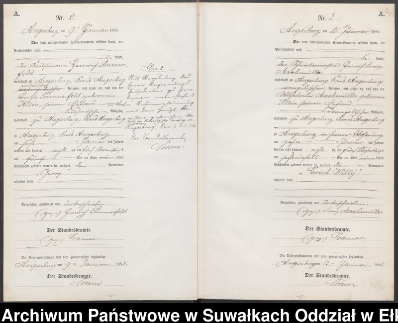 image.from.unit.number "Geburts-Neben-Register des Preussischen Standes-Amtes Angerburg Kreis Angerburg"