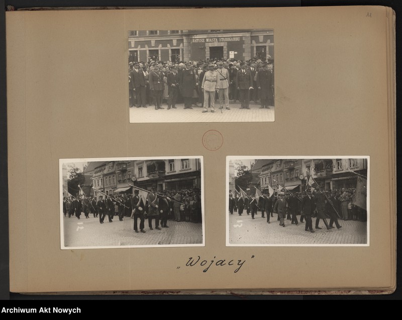 image.from.unit.number "Za wolność. Uroczystości 10-lecia istnienia Towarzystwa Powstańców i Wojaków w Starogardzie. Album fotografii ofiarowany Józefowi Hallerowi"