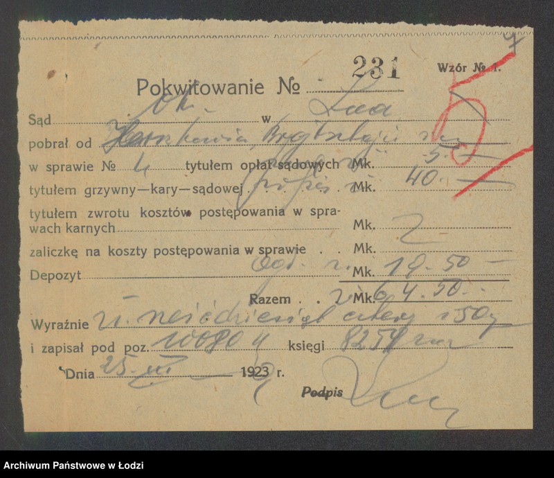 Obraz 9 z jednostki "Herszkowicz, Brajtsztajn i Szlachtuz- wyrób i sprzedaż konfekcji damskiej i wyrobów futrzanych"