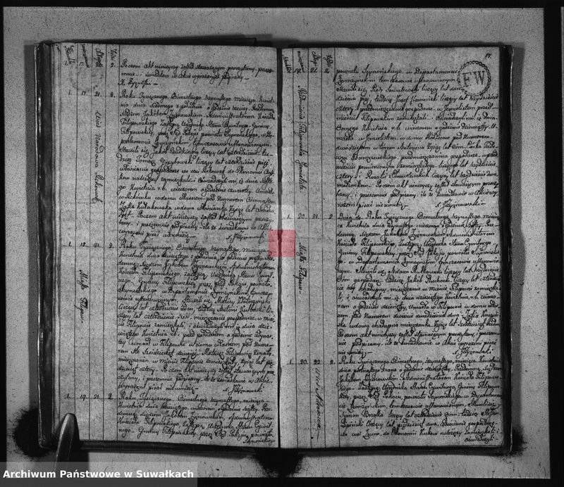 Obraz 11 z jednostki "Akta Zeszłych Gminy Filipowskiey od 1wszego Stycznia 1813 R-u"