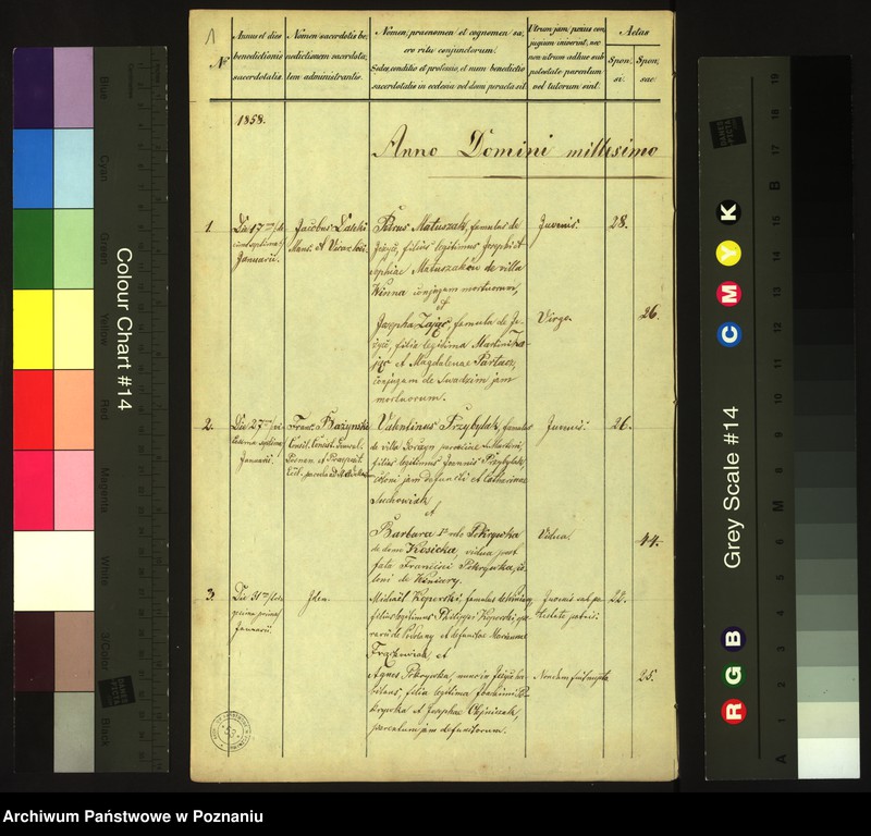 Obraz 3 z jednostki "Księga małżeństw"