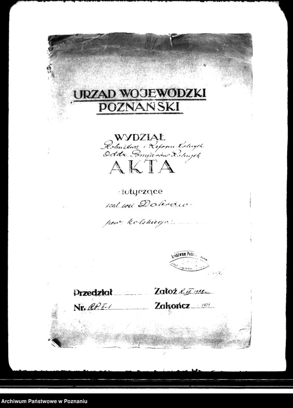 image.from.unit.number "Scalenie wsi Dobrów powiatu kaliskiego"