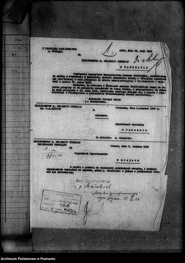 Obraz 5 z jednostki "Sprawy osobowe personalne okólniki informacyjne"