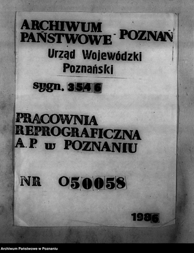 Obraz 1 z jednostki "Nadzór nad gospodarką leśną majętności Mokronos powiat krotoszyński"