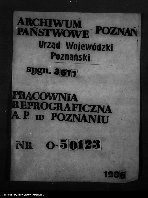 Obraz 1 z jednostki "Las majętności Zatom Nowy własność Waltera Jaegera powiat międzychodzki"