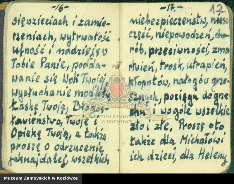 Obraz 3 z kolekcji "Modlitewnik z Dachau Aleksandra Zamoyskiego111"