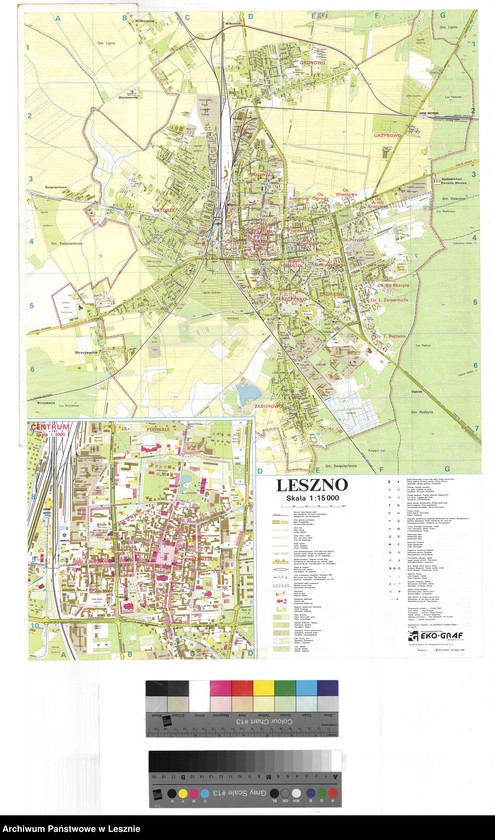 Obraz 4 z kolekcji "Jak zmieniało się Leszno? Plany miasta Leszna w zasobie Archiwum111"
