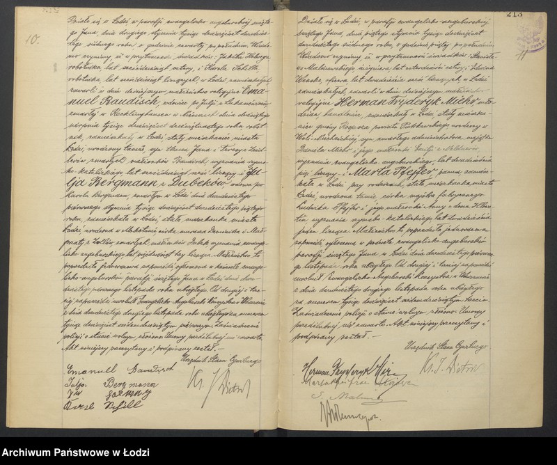 Obraz 8 z jednostki "Akta małżeństw"