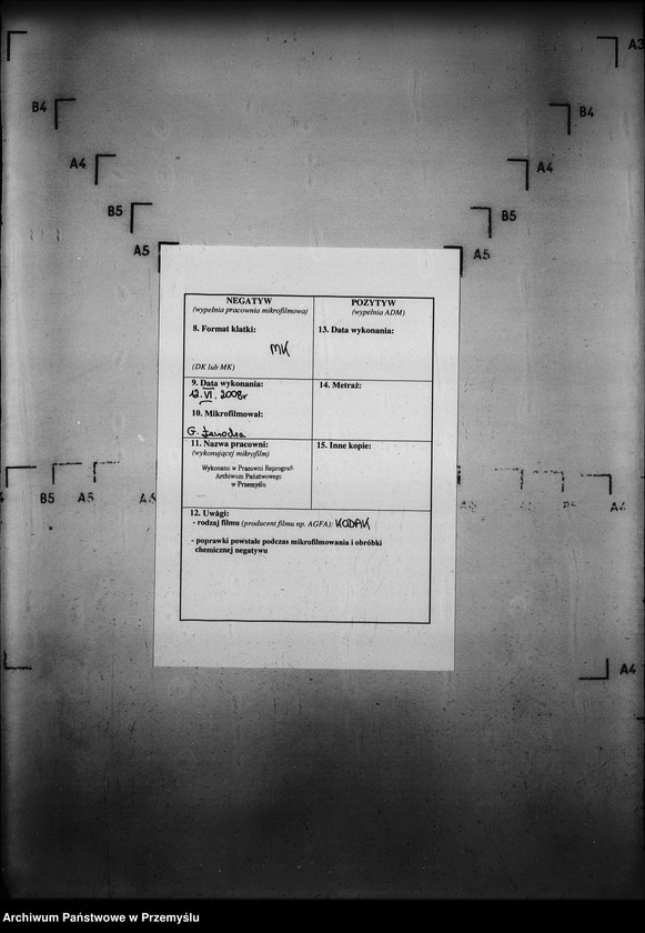 Obraz 3 z jednostki "[Kopie ksiąg metrykalnych parafii Mochnaczka Niżna z filią Mochnaczka Wyżna (dekanat Muszyna)]"