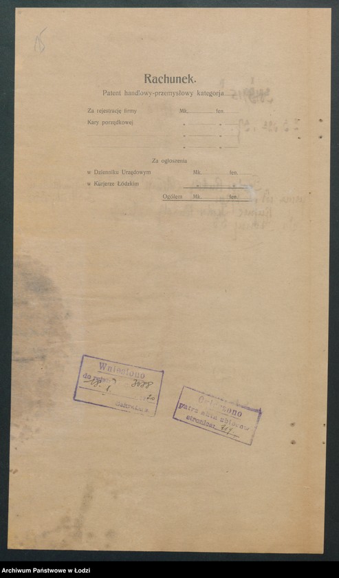 Obraz 17 z jednostki "„Teodor Rudolf Menge” – sprzedaż manufaktury"