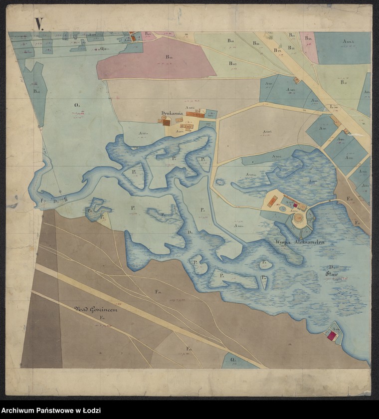 Obraz 9 z jednostki "Pierworys pomiaru territorium Miasta Tomaszowa Mazowieckiego z przyległymi gruntami i lasami do dóbr Tomaszowa należącymi ..."
