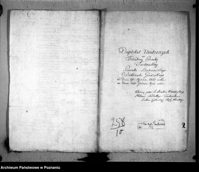 image.from.team "Akta stanu cywilnego Parafii Rzymskokatolickiej Tuchorza (pow. wolsztyński)"