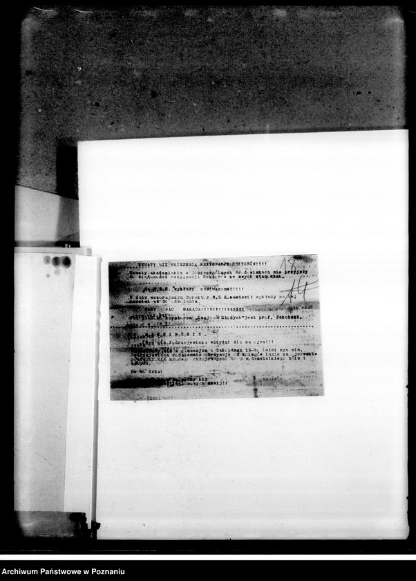 Obraz 20 z jednostki "Okólniki, zarządzenia, korespondencja dotycząca wyborów do Rady Miejskiej i wyborów kandydatów na radnych. Sprawy organizacyjne: wykazy personalne. Materiały dotyczące strajku akademickiego na wyższych uczelniach w Poznaniu"