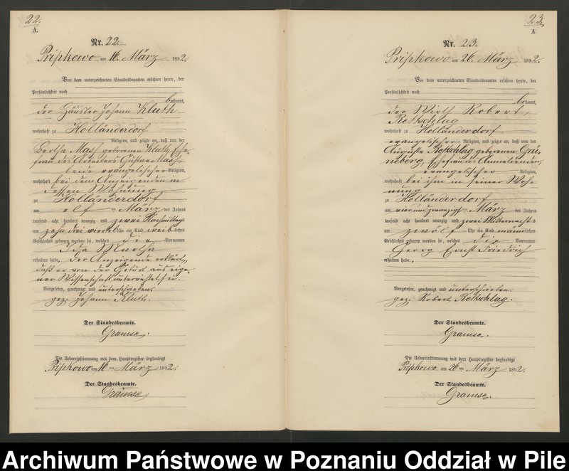 Obraz 14 z jednostki "Księga urodzeń"