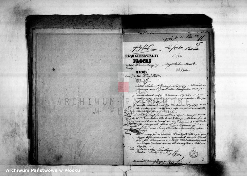 Obraz 19 z jednostki "Akta pożyczki budowlanej Szulima Altman, vol. I"