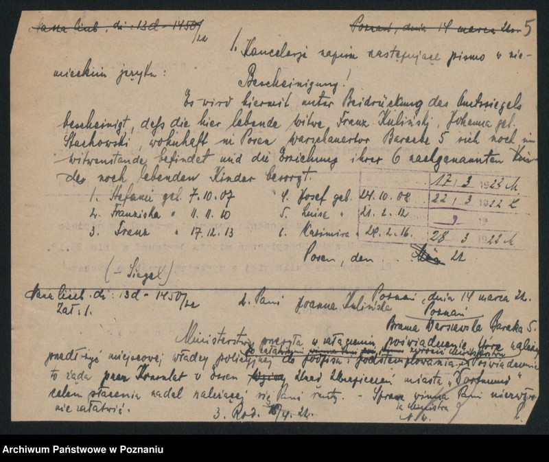 Obraz 7 z jednostki "Regibauversicherung der Stadt Dortmund [odwołanie do Ministerstwa]"