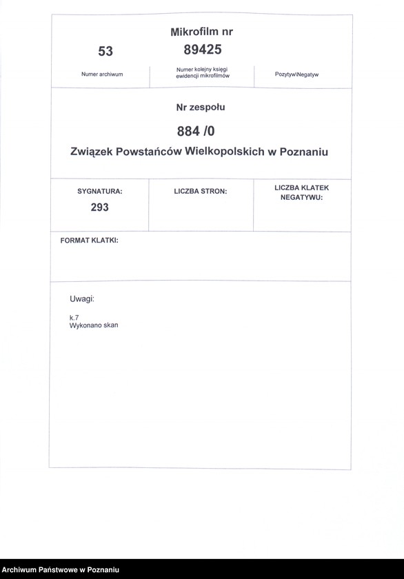 Obraz 2 z jednostki "Osieczna, powiat Leszno - akta koła."