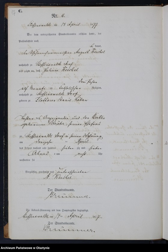 image.from.unit.number "Sterbe-Neben-Register Nr 1 - 57"