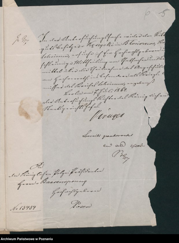 Obraz 11 z jednostki "A. betr. von Kęczycki in Błociszewo"