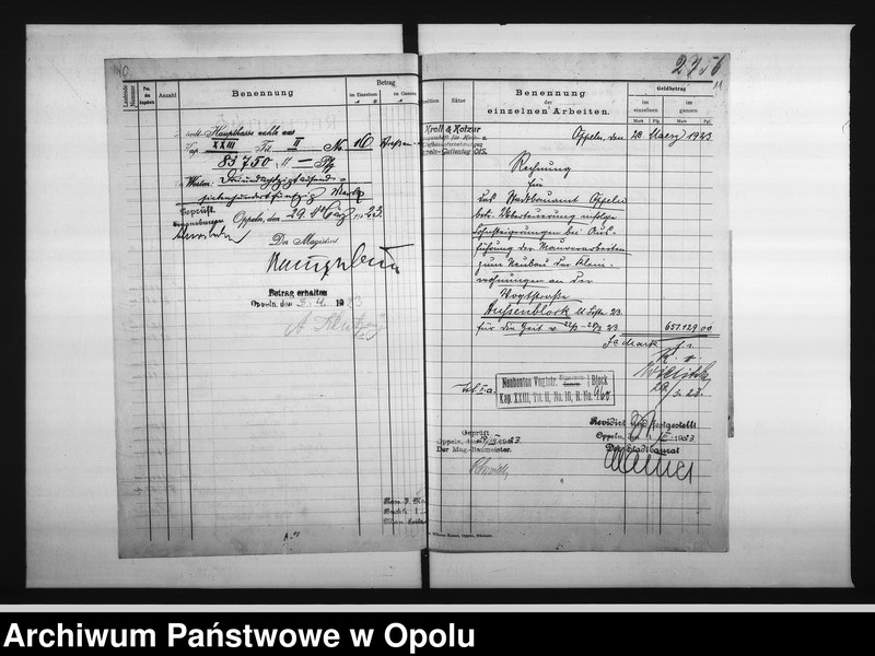 Obraz 10 z jednostki "[Rachunki urzędu budowlanego]"