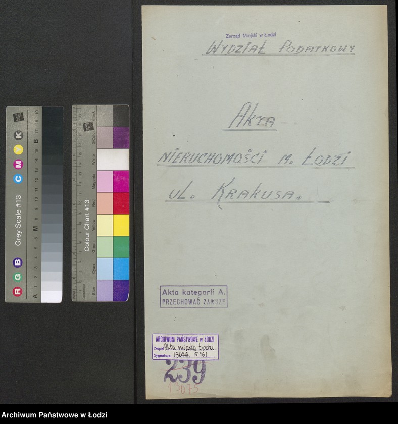 image.from.unit.number "Księga inwentarzowa nieruchomości m. Łodzi ul. Krakusa"