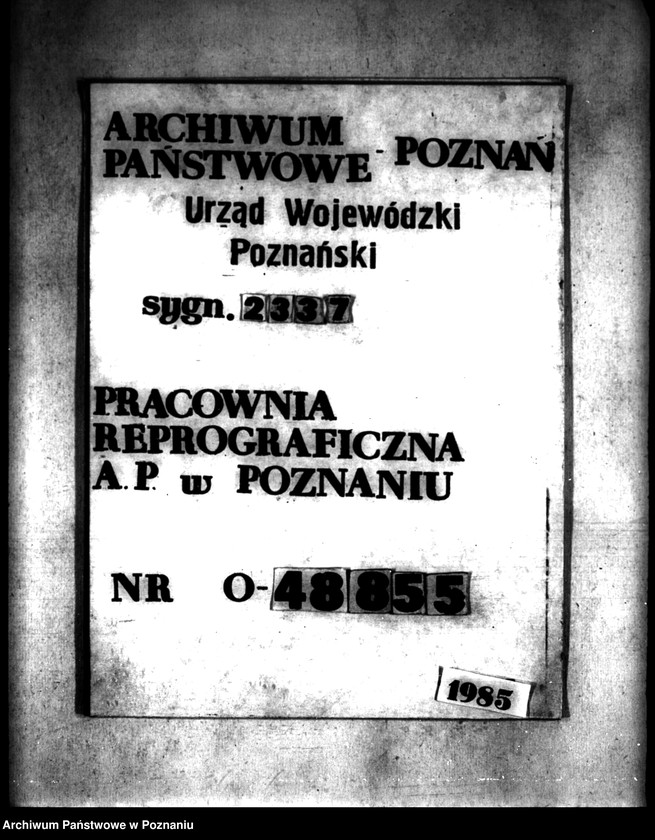 Obraz 1 z jednostki "Regulacja hipoteczna scalonych gruntów miasta Kłodawa powiatu kaliskiego"